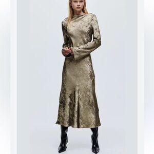 h&m brown crochet dress Hm Brown Crochet Look Dress